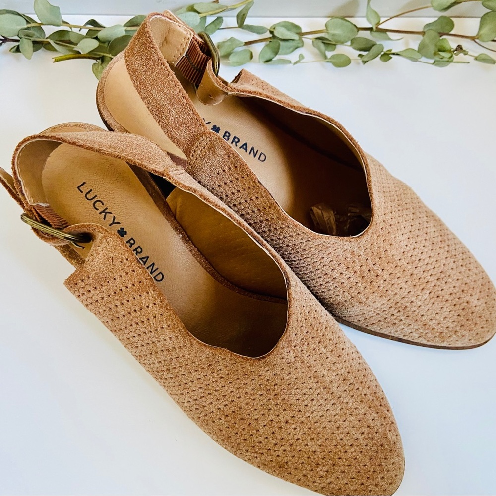 🌸Lucky Brand Lideton Sling Back Pumps🌸